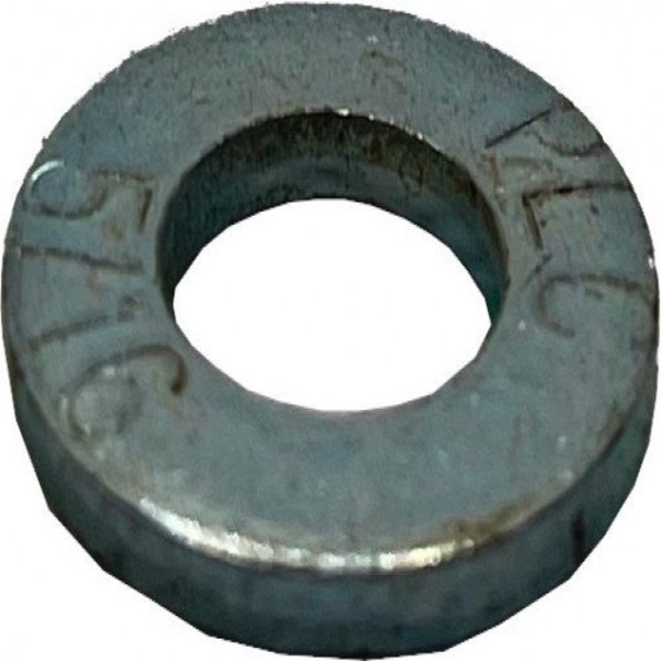 Suburban Bolt And Supply Flat Washer, For Screw Size 3/8" , Steel Zinc Plated Finish A0580240SAEWZ